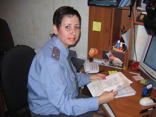 Старший лейтенант Наталья Бабкина