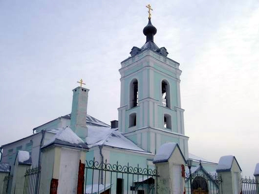 Церковь в селе Троицкое