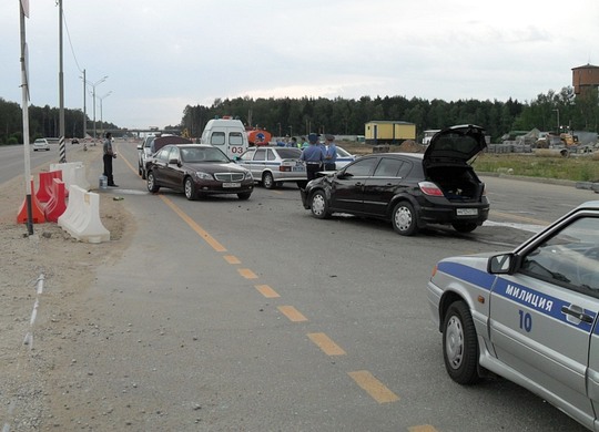 В ДТП на Минском шоссе серьезно пострадала пассажирка иномарки