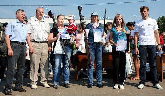 День России в Одинцово - Соревнования по рыбной ловле