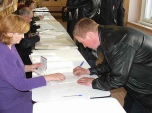 Явка на выборы в Новоивановском составила 75%