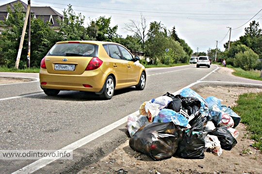 Дачников будут ловить за сбросом мусора в неположенных местах