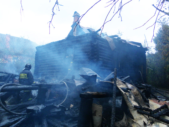 пожар в Одинцовском районе