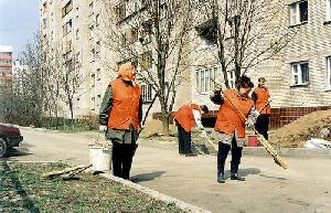 Комплексная бригада по уборке придомовых территорий ЖЭУ-4