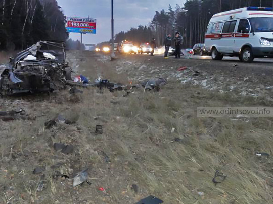 Водитель погиб на Минском шоссе
