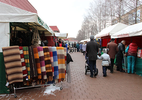Ярмарка белорусских товаров в Одинцово