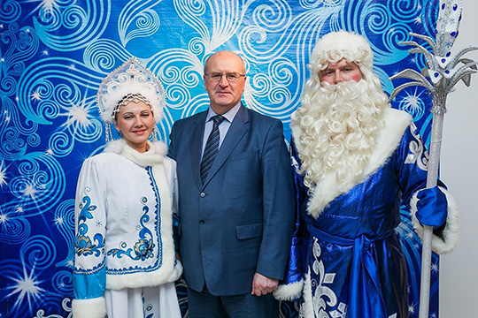 Мэр Одинцово Александр Гусев поздравил горожан с Новым годом