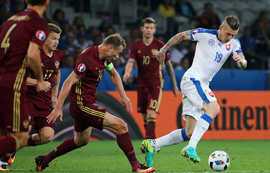 Сборная России на Евро-2016 во Франции