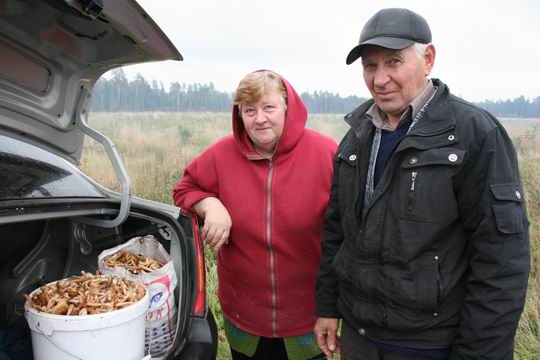 Грибники Евтаевы