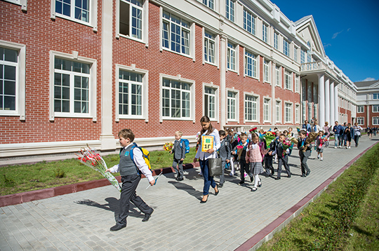 Зареченская школа открылась после реконструкции