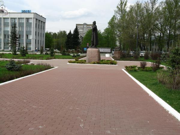 Мощение центральной площади в Одинцово - Одинцовское ДРСУ