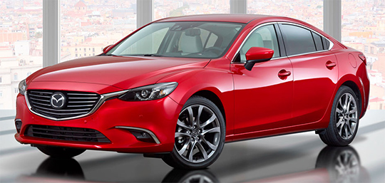 Новую Mazda 6 угнали в Заречье