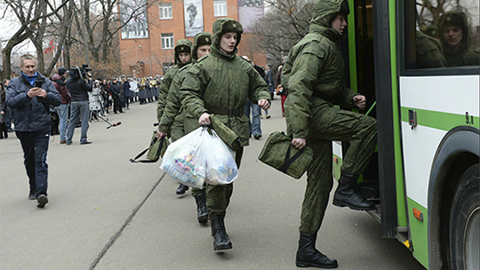 Одинцовский военкомат перевыполнил план по осеннему призыву