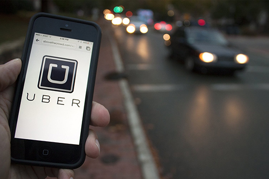 Сервис такси Uber стал доступен во всём Подмосковье