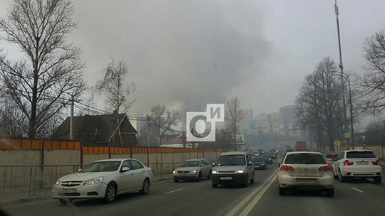 В Мамоново снова пожар