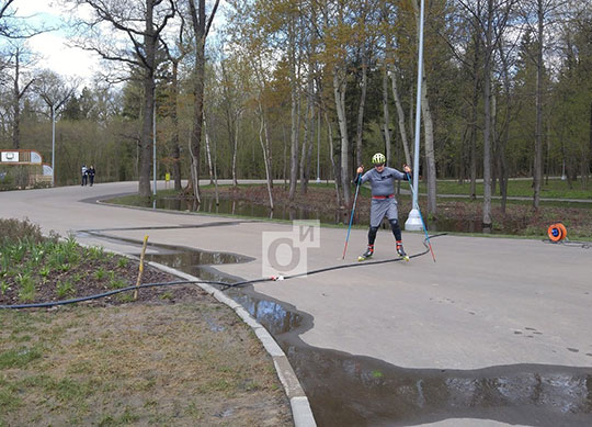 Очередное ЧП на трассе в Спортивном парке Одинцово