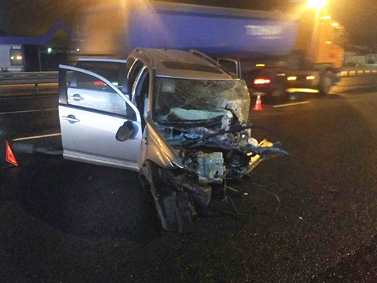 Два человека погибли в аварии на Минском шоссе