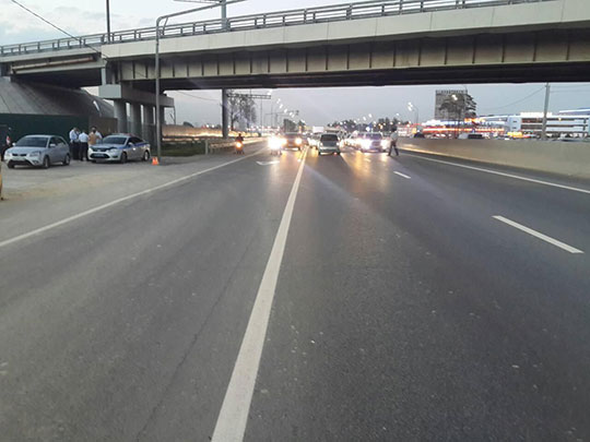 Водитель наехал на пешехода на Минском шоссе