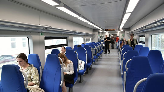 Пример вагона для поездов МЦД