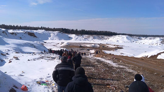 Карьер у деревни Морево, Рузский городской округ