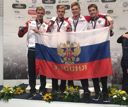 Рапирист из Одинцово стал чемпионом Мира среди юниоров
