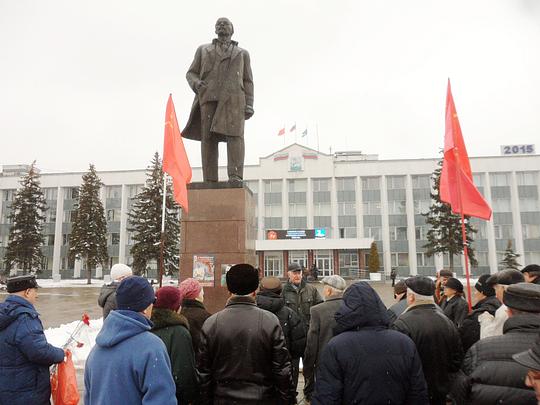 В день памяти И. В. СТАЛИНА, Ленин и Сталин - наше знамя!, nkolbasov, Одинцово, Ново-Спортивная д.6