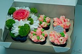 Цветочные коробочки с десертом, фотограф1