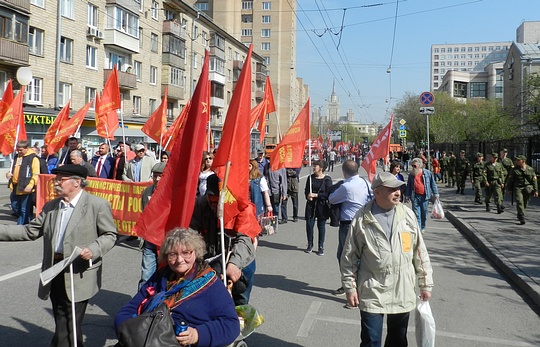 1 МАЯ митинг в Москве, nkolbasov