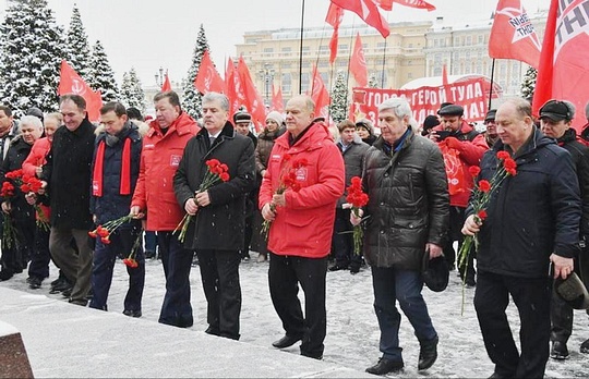 День памяти ЛЕНИНА, Ленин и Сталин - наше знамя!, nkolbasov, Одинцово, Ново-Спортивная д.6