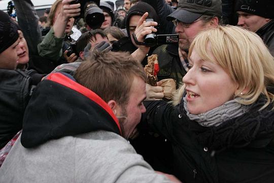 Провокация нашистов на пл. Революции 26.02.12., ivan-ivanov-1941, Россия, Подмосковье