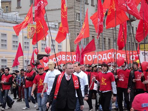 1мая11г Комсомольцы ведут «Тандем-2», КОНСТИТУЦИЯ гарантирует ПРАВА и СВОБОДЫ граждан., nkolbasov, Одинцово, Ново-Спортивная  д.6