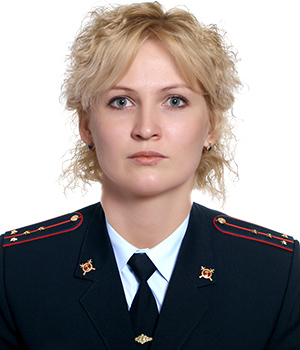 КАРТАШОВА Анастасия Юрьевна, Капитан полиции