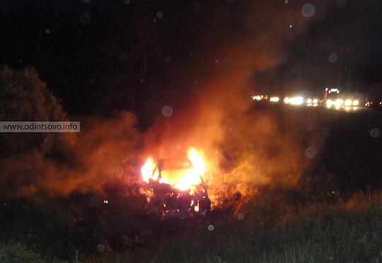 ДТП - происшествия на дороге, Мерседес загорелся на Минском шоссе