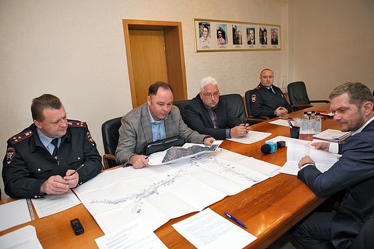 Совещание по открытию проезда по Подушкинскому шоссе — 24.10.2014