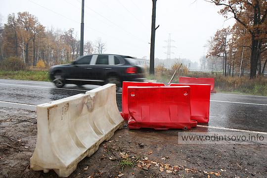 Подушкинское шоссе перекрыли