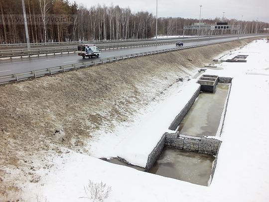 Склад снега в Западной промзоне Одинцово, Очистные сооружения «Северного обхода», а где очистные «снеготаялки»?