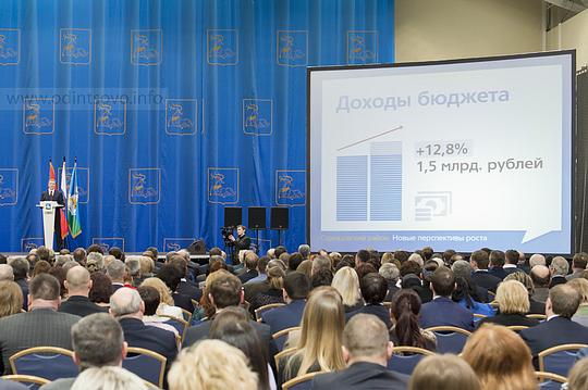 Отчет главы района Андрея ИВАНОВА, Доходы бюджета
