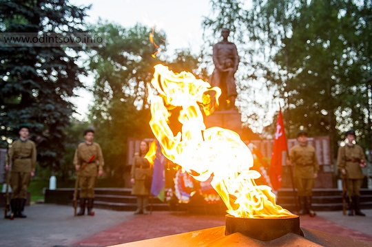 Акция «Свеча памяти» в Одинцово