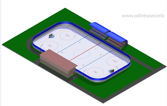 В Одинцовском районе откроется обновленная хоккейная площадка