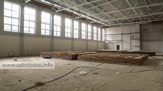 Строительство новой школы в Лесном городке, Спортивный зал новой Лесногородской школы
