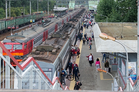 В Одинцово 12 августа после реконструкции открылась железнодорожная платформа