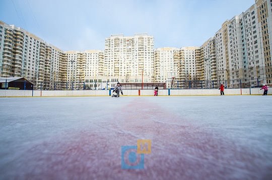 Каток в Трехгорке, ул. Чистяковой д.6