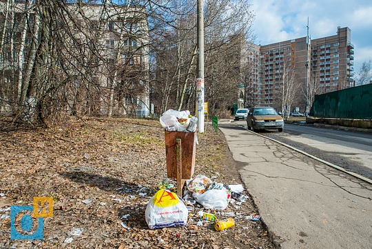 Состояние дворовых территорий в центре Одинцово