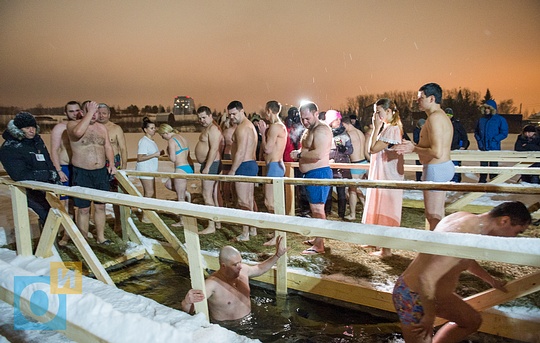 Крещенские купания в г. п. Новоивановское, д. Сколково, freemax