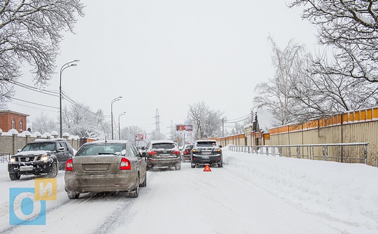 Одинцово, Можайское шоссе, ДТП в Мамоново, Одинцово утопает в снегу