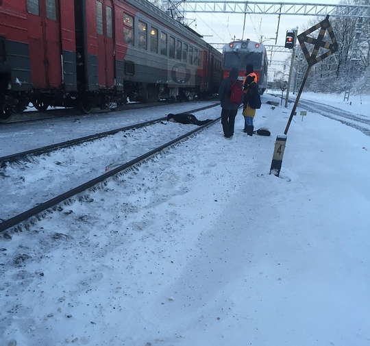 Поезд сбил женщину у платформы «Трёхгорка», Февраль