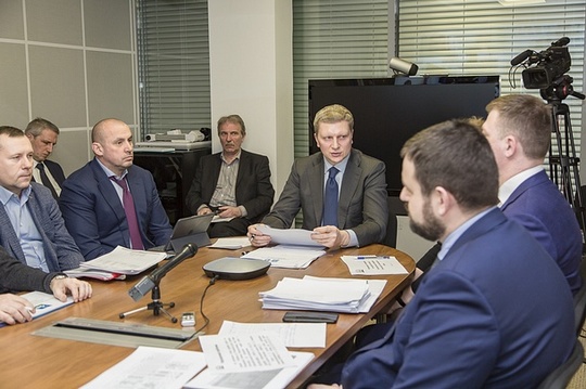 Заседание оперативного штаба по уборке снега, Февраль