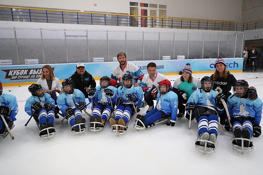 Овечкин с воспитанниками детской спортивной школы «Умка», В Одинцово прошёл хоккейный Кубок Александра Овечкина