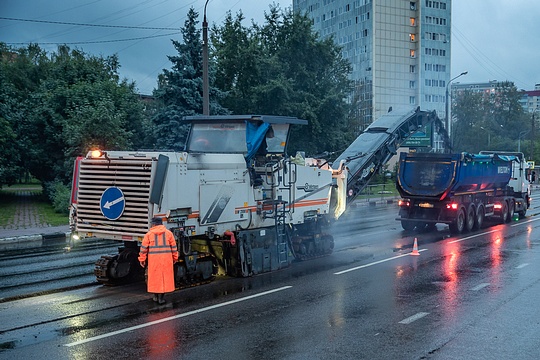 В Одинцово начался ремонт Можайского шоссе, В Одинцово начался ремонт Можайского шоссе