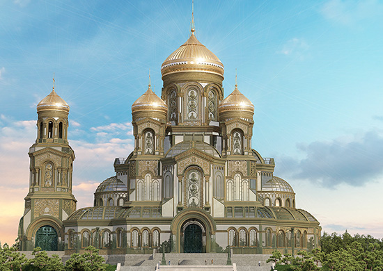 Главный «военный» храм построят в парке «Патриот», Сентябрь